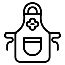 Icono delantal
