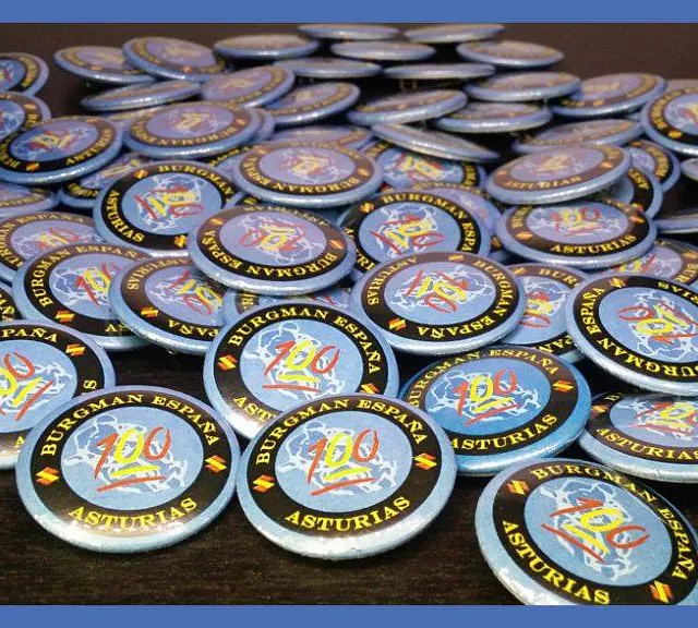 Custom Promolum chapas